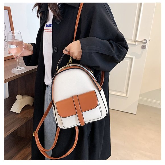 Luxury Brand Designed Backpack For Women 2021 Solid Bag Mochila Casual main image 4